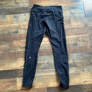 Lululemon Zipper Ankle Leggings